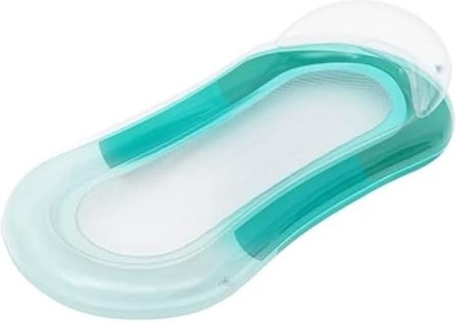 Opblaasbare hangmat voor zwembad drijvende hangmat multifunctionele waterhangmat met hoofdsteun