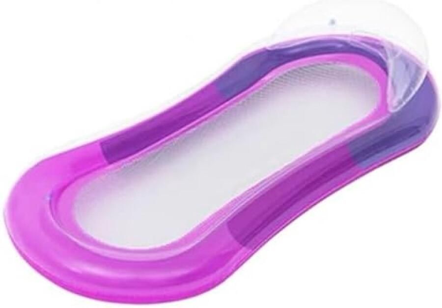 Opblaasbare hangmat voor zwembad drijvende hangmat voor water multifunctionele waterhangmat opblaasbaar zwembad voor volwassenen en kinderen met hoofdsteun zwembad opblaasbaar bed bank