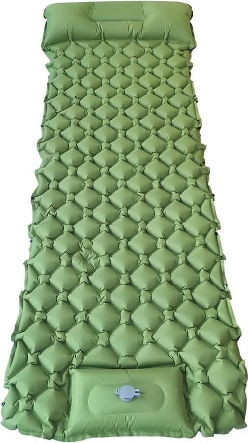 Opblaasbare luchtmatras isolerende slaapmat zelfopblaasbare slaapmat ultralicht slaapmat met voetpomp luchtpomp kussen voor camping backpacking wandelen reizen tenten strand