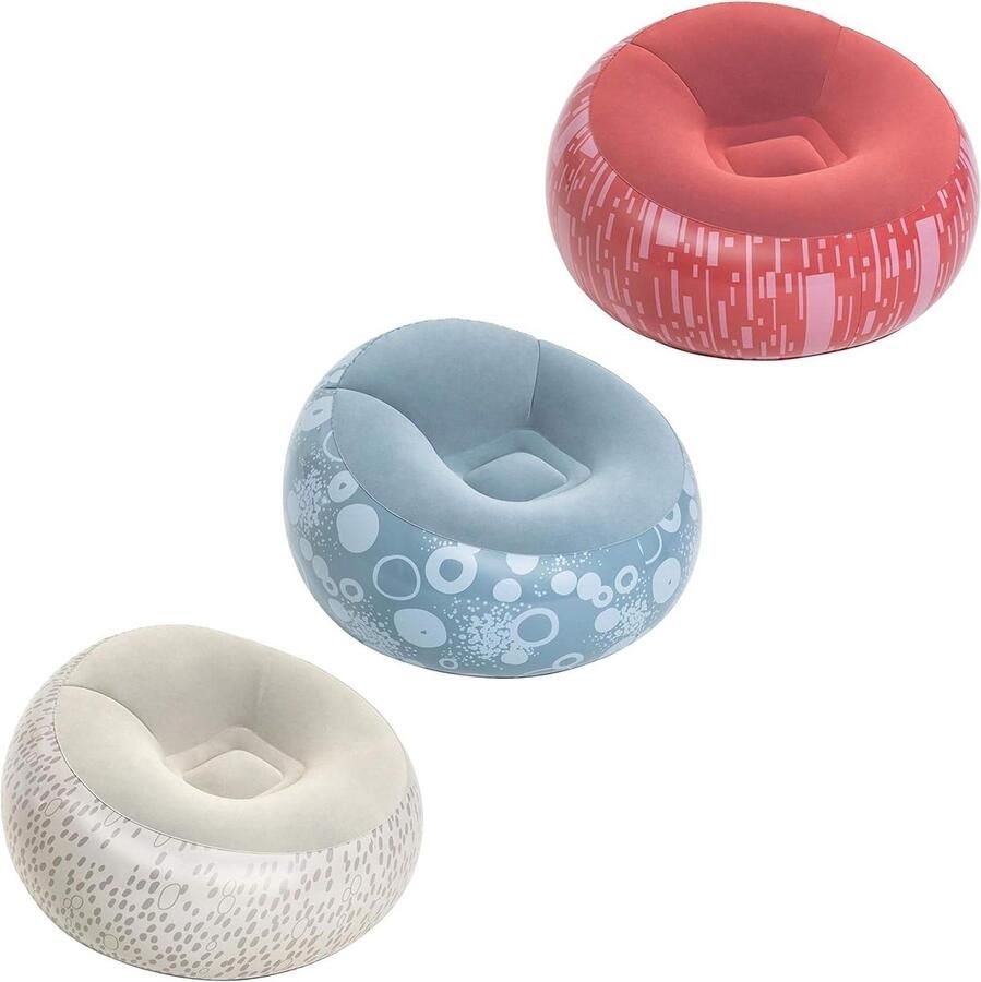 Opblaasbare stoel Fashion 112x112x66 comfortabel en stijlvol