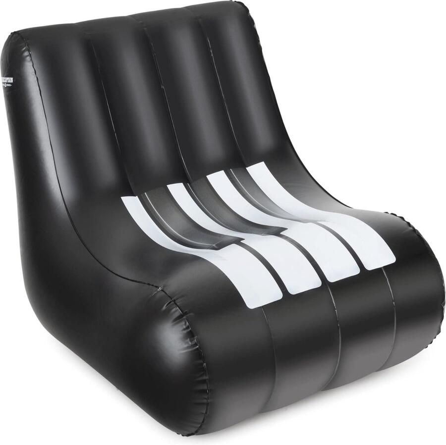 Opblaasbare Stoel in Piano Design Draagbare Luchtstoel voor Festivals Camping en Woonkamer 75 x 75 cm