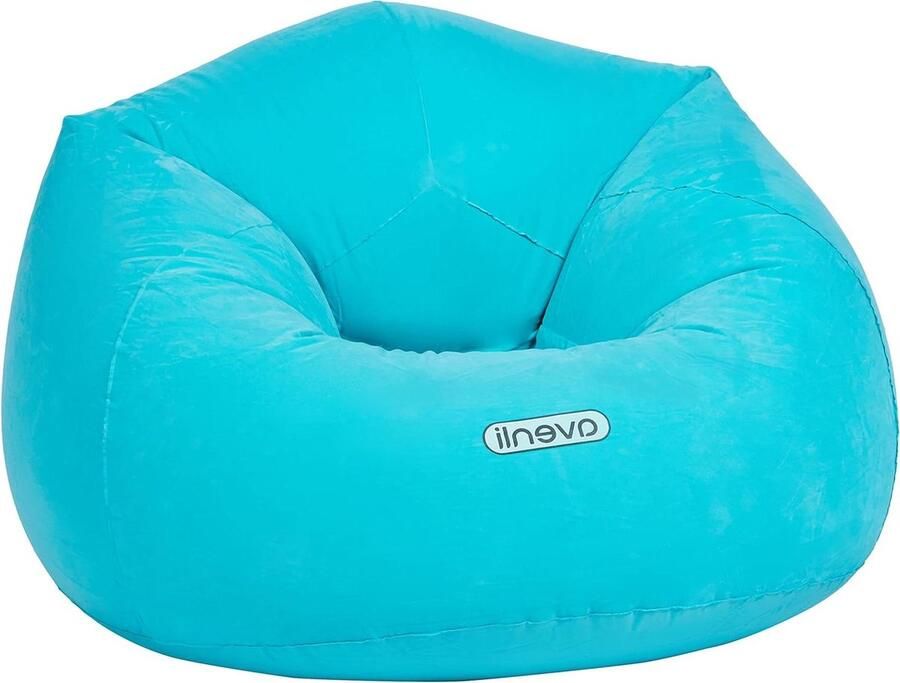 Opblaasbare stoel roze Ideaal voor binnen en buiten - Foto 2