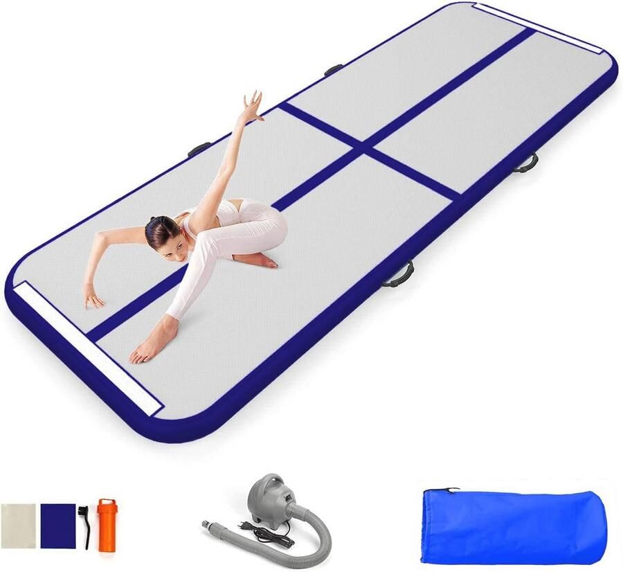 Opblaasbare Tumbling Gymnastic Air Vloermat Perfect voor Cheerleading en Thuisgebruik