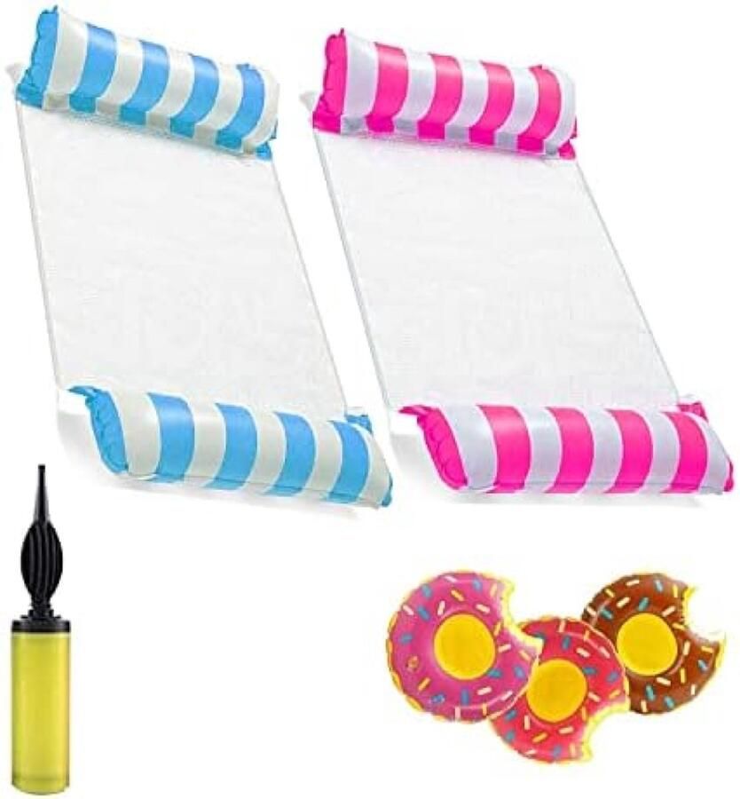 Opblaasbare waterhangmat voor volwassenen en kinderen