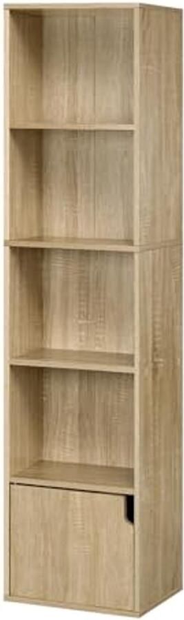 Open Boekenkast van Licht Eiken Stoere Boekenkast voor Kinderkamer en Woonkamer