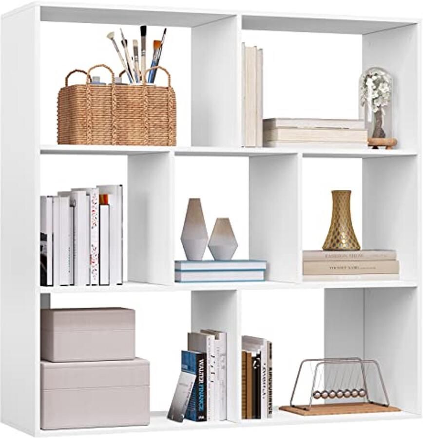 Open Boekenkast Wit voor Kinderkamer Stoere Boekenkast voor Woonkamer Slaapkamer en Kantoor
