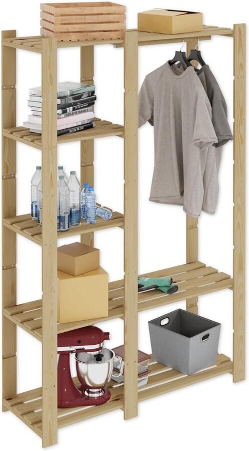 Open Kledingkast Open Kledingrek Kledingkast Garderobekast Kledingrek
