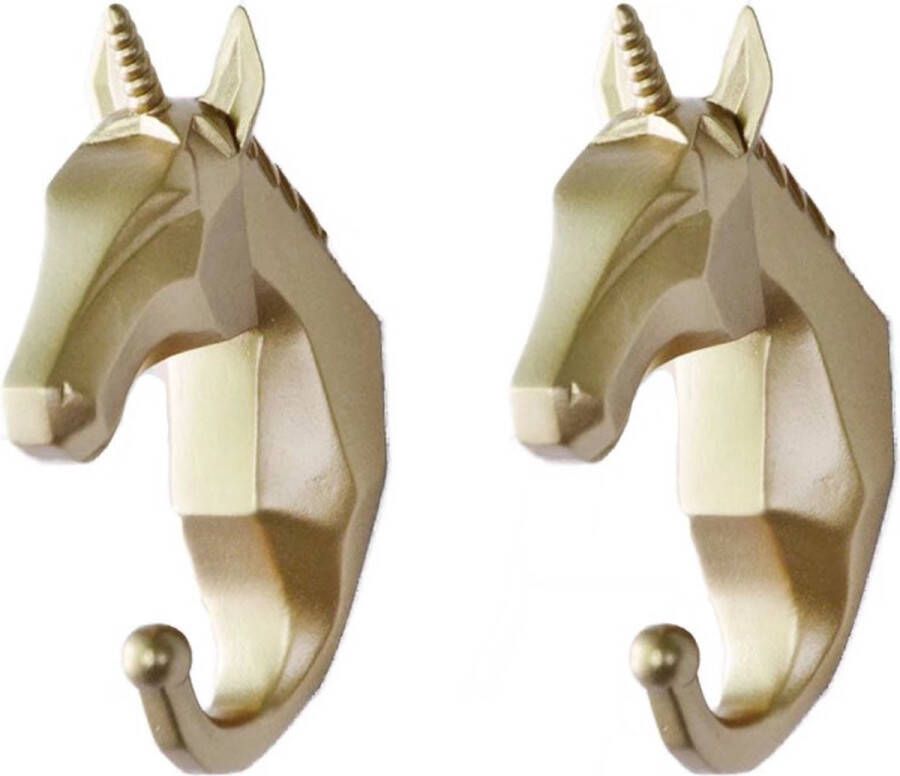 Ophanghaak Stevig Kapstok Jas ophangen Klassiek Jashaak Goud