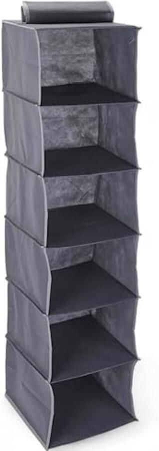 Ophangrek met vakken Opvouwbaar Kledingkast Organizer voor Camping en Thuis