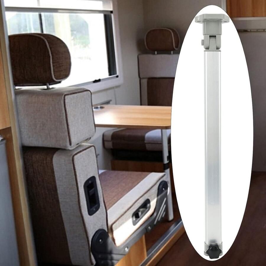 Opklapbare Tafelpoot 560 Tot 930 Mm Aluminium Telescopische Bureaustandaard voor Campers Caravans Boot RV Washing Machine