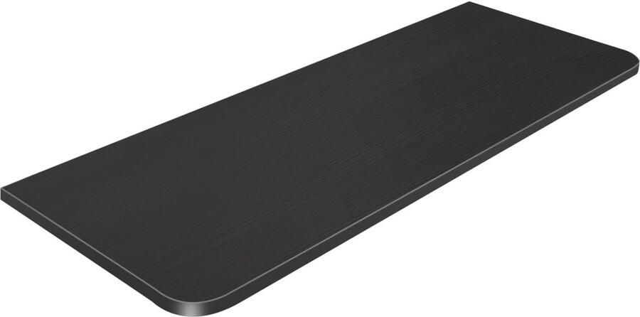 Opklapbare Wandtafel – Inklapbare Eettafel Computerbureau 60×30 cm Zwart Ruimtebesparend Design