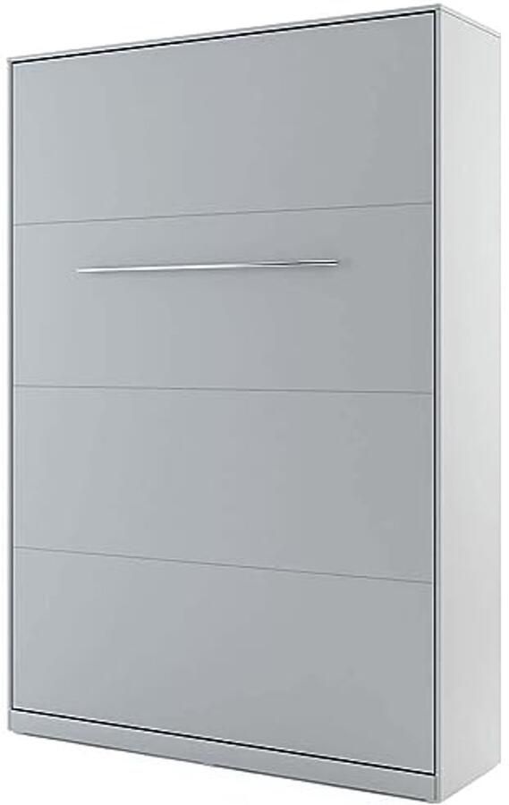 Opklapbed 140 x 200 cm met Verwisselbaar Matras in Mat Grijs Veilig en Comfortabel