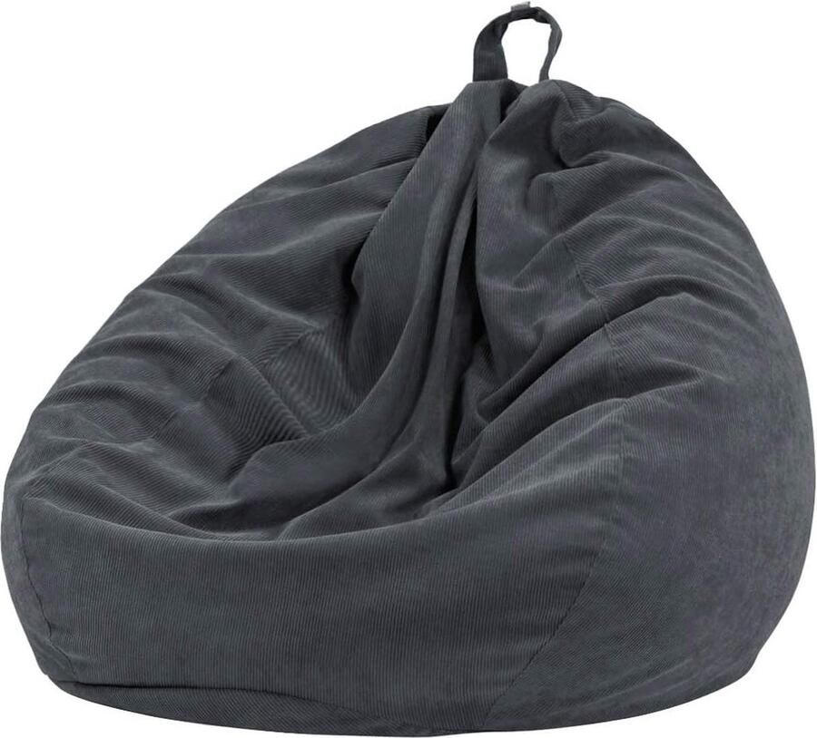 Opslag zacht speelgoed zitzak stoelhoes alleen zonder vulling voor kinderen volwassenen. Luie sofa zitzak gevuld dier (110x89cm)