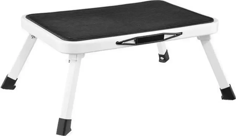 Opstapje opstap krukje 1 trede 38 x 26 x 17 5 cm Caravan camper huis magazijn instaptrapje opstraptrede trapje opstaphulp instaphulp draagvermogen max.150 kg - Foto 2