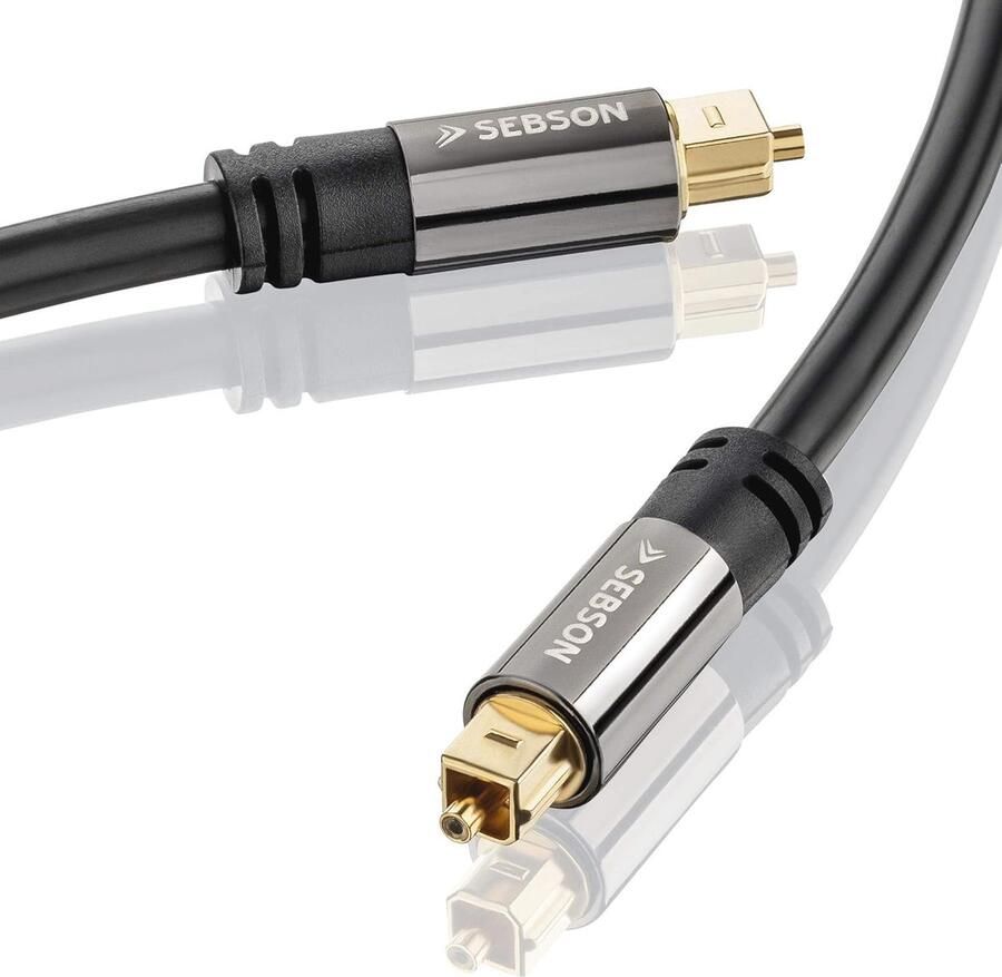 Optische Audiokabel 3m Toslink Digitale Audiokabel voor Soundbar TV Hifi-Systemen Game-Consoles en Home Cinema