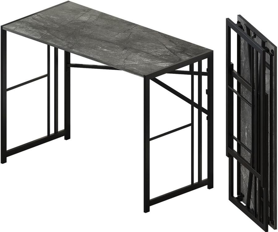Opvouwbaar Bureau Ruimtebesparend en Multifunctioneel 1 stuk Metalen Frame