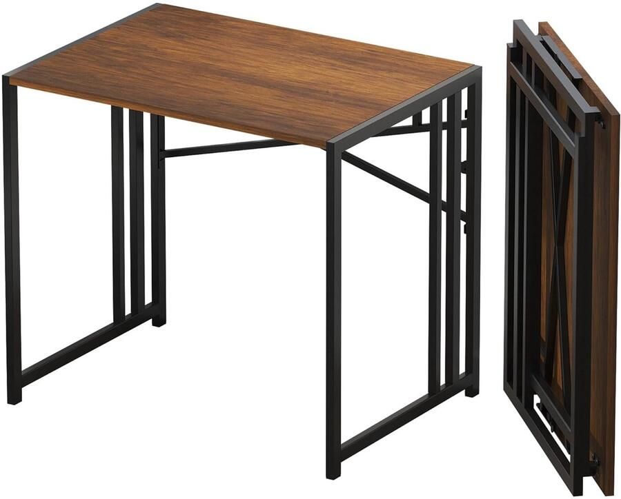 Opvouwbaar Bureau Ruimtebesparend en Multifunctioneel 1 stuk Metalen Frame