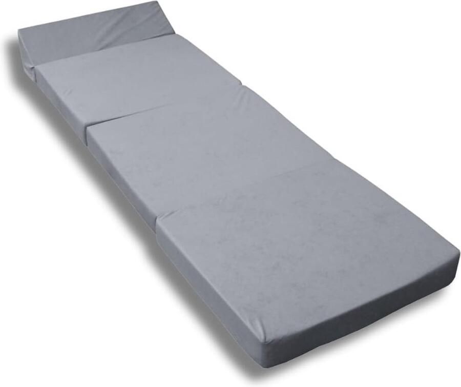 Opvouwbaar Matras Campingbed Opvouwbaar Bed Gastenbed Vloermatras Slaapmatras 200D x 70B x 10H centimeter