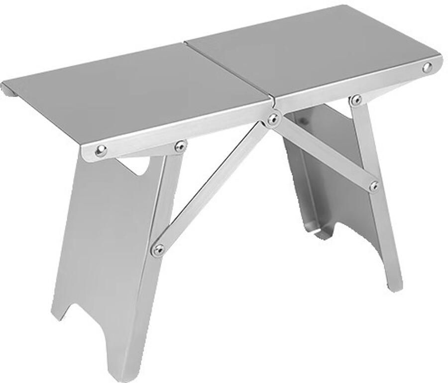 Opvouwbare campingkruk roestvrij staal inklapbare kruk soms outdoor viskruk stoel voor picknick Bbq vaak wandelen