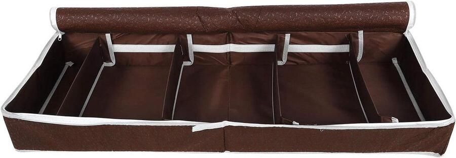 Opvouwbare en Waterdichte Grote Schoen-Organizer voor onder het Bed 84 x 31 x 115 cm Ideaal voor de Zolder en Slaapkamer