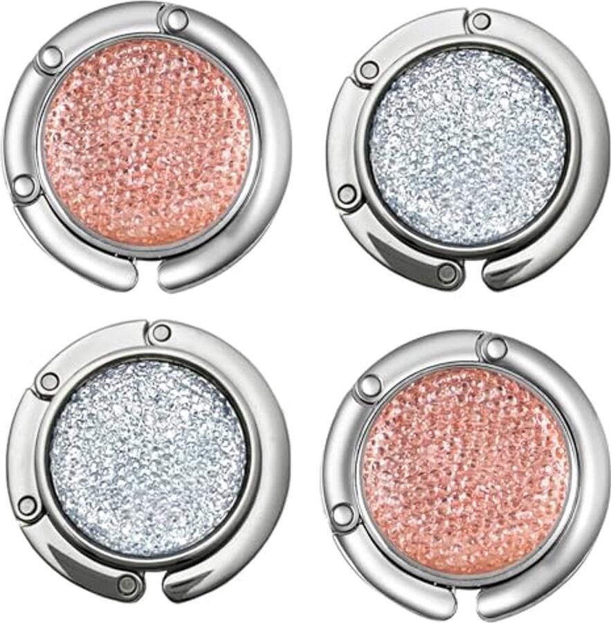 Opvouwbare Handtas Hanger Tafel Haken voor Portemonnee Perfect voor Kantoor en Thuis