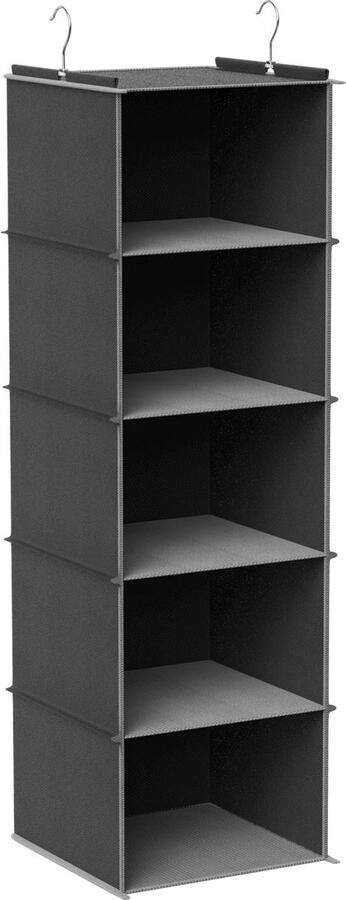 Opvouwbare Hangende Organizer met 5 Vakken voor Kledingkast en Slaapkamer