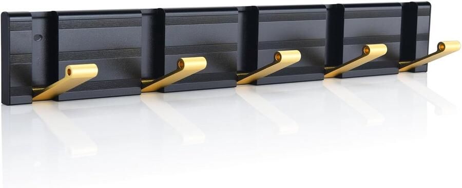 Opvouwbare kapstok modern en ruimtebesparend aluminium 34 x 7 x 1 3 cm