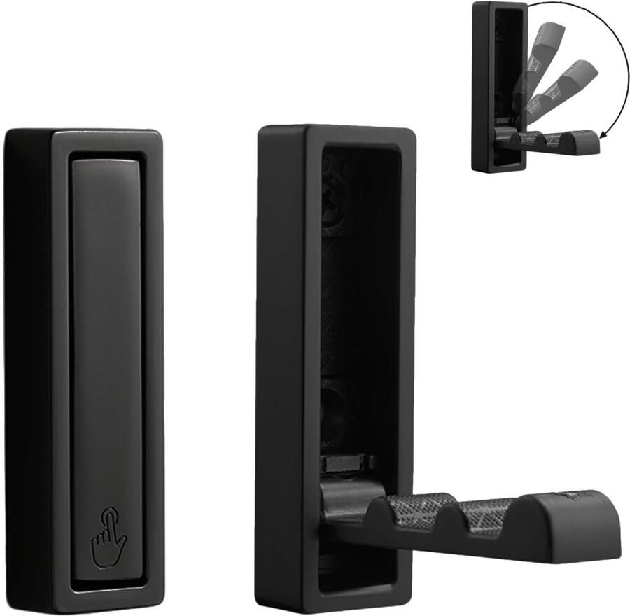 Opvouwbare kapstokhaak inklapbare haak voor gebruik in badkamers gangen kledingkasten zwembaden en keukens geschikt voor het ophangen van jassen sleutels en rugzakken