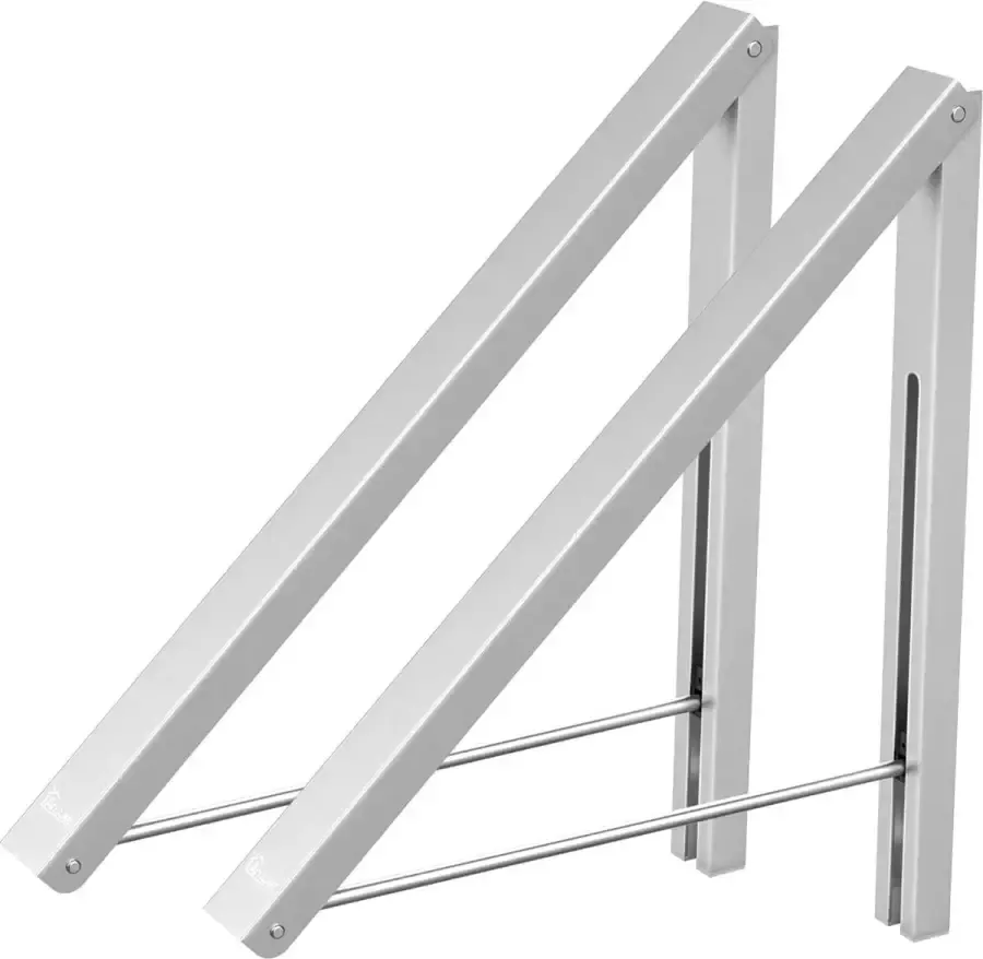 Opvouwbare kledinghaken garderobehaken wandkledingrekken kledingwaaiers wandkledingrekken ruimtebesparend stijlvolle kleding 2 stuks