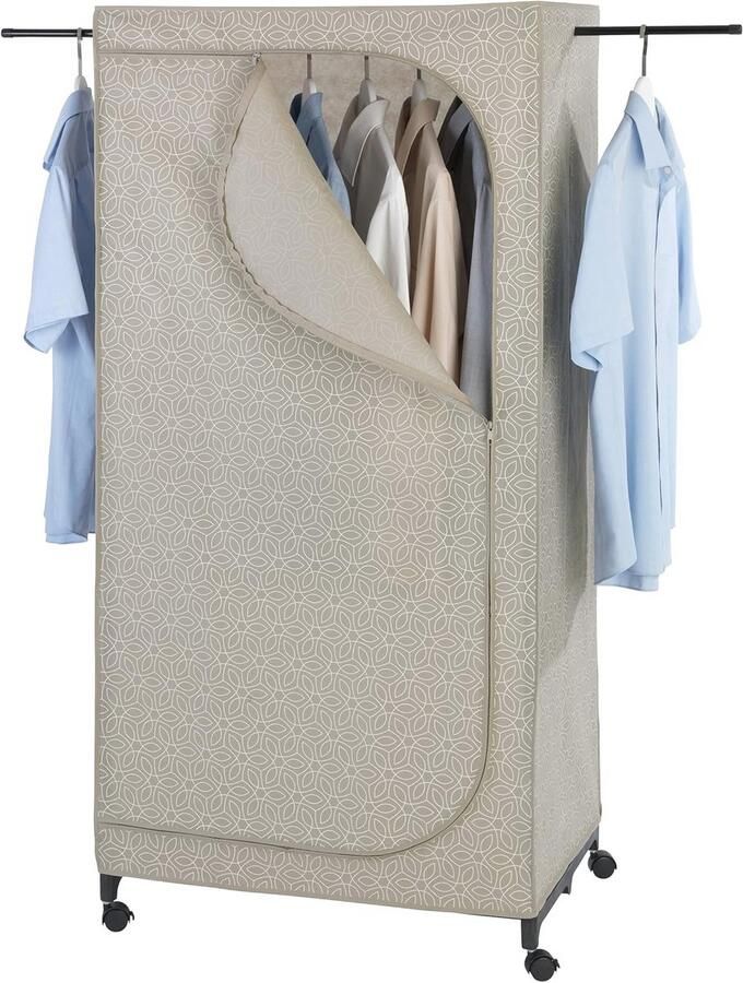 Opvouwbare Kledingkast met Ritssluiting Compact & Duurzaam 75x160x50 cm