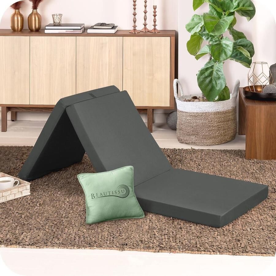 Opvouwbare matras 120x195 cm Ideaal voor camping en logeerkamer Comfortabel en ruimtebesparend