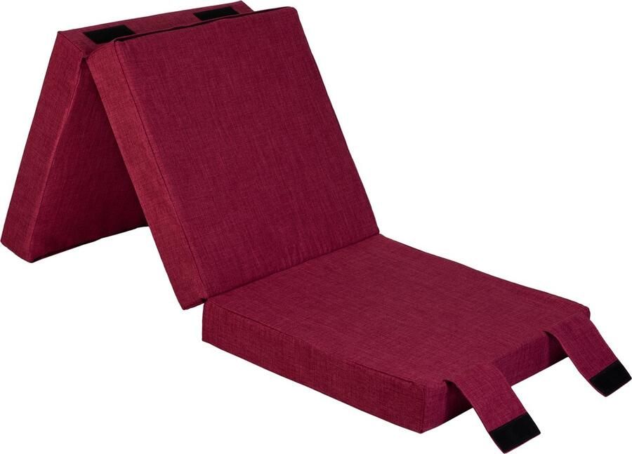 Opvouwbare Matras Volwassen Reizend Vouwmatras Logeermatras Opvouwbaar – Zetelbed Opvouwbaar Logeerbed 1 Persoons Logeerbed