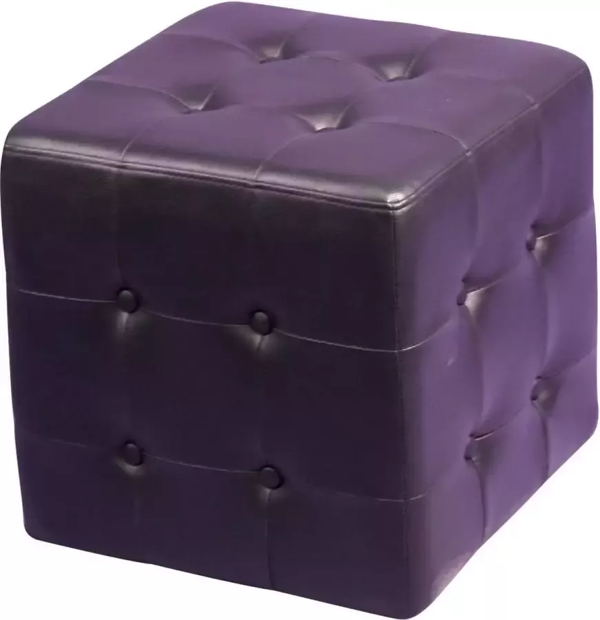 Opvouwbare Opberg Poef Hocker – Bench – Bench with Storage space Zitkist – Woonkamer accessoires ‎44 x 44 x 44 cm;