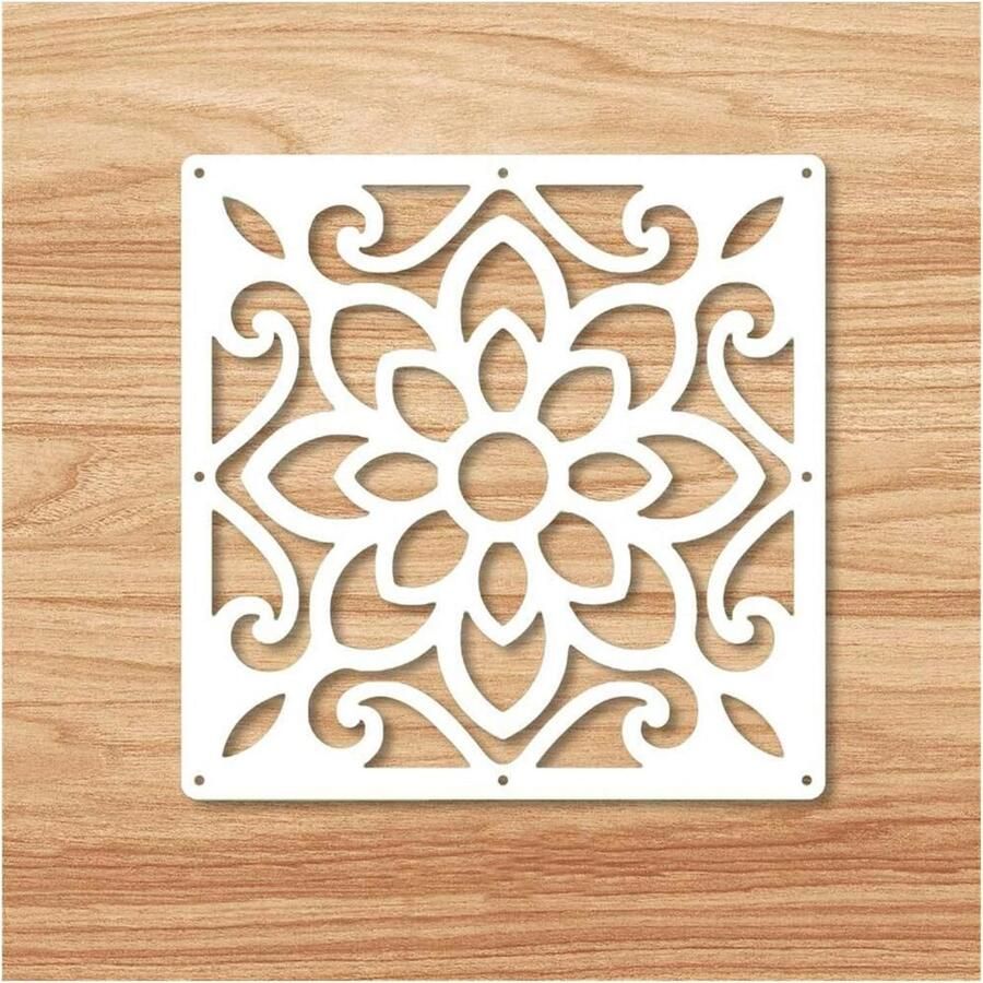 Opvouwbare Ruimteverdeler voor Binnen 12 Stuks Witte Kunststof Scheidingswand voor Woonkamer en Slaapkamer