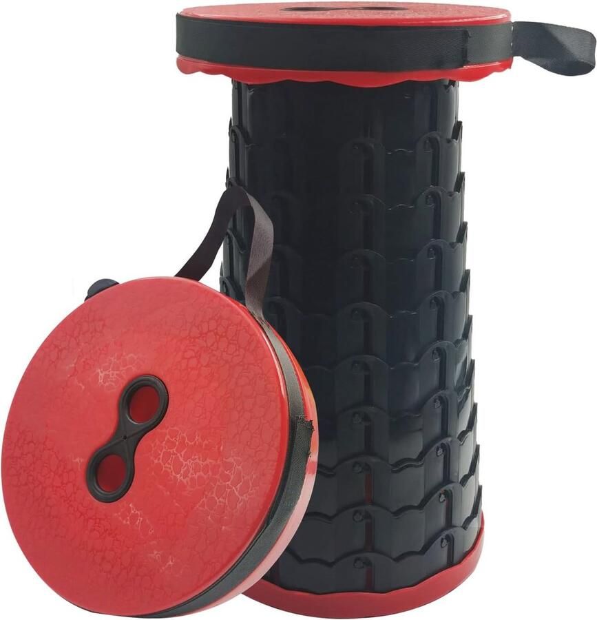 Opvouwbare Telescopische Kruk Lichtgewicht en Verstelbaar voor Binnen en Buiten