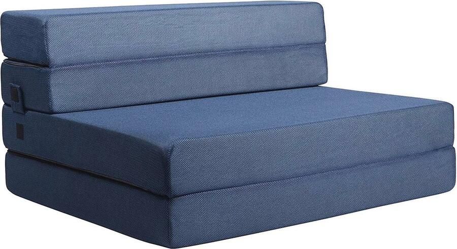 Opvouwbare Vouwmatras en Logeerbed Ideaal voor Slapen en Kamperen 90 x 190 cm 11 5 cm Dik