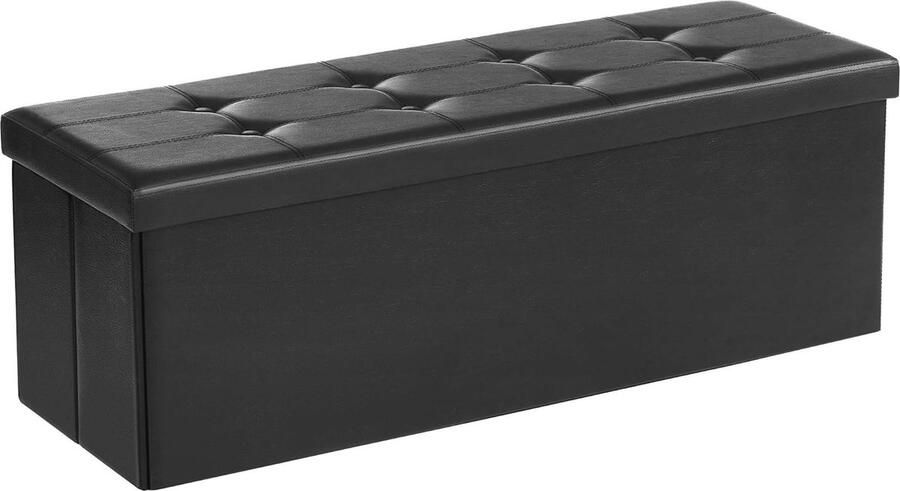 Opvouwbare Zitbank met Opbergruimte Ruimtebesparende Kist voor Slaapkamer en Hal