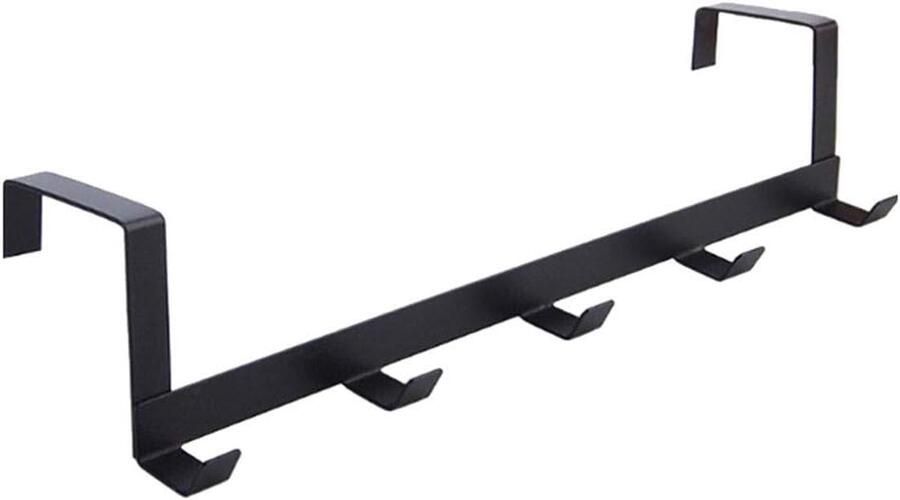 Organizer De Badkamer Over Hoed Thuis Deurhaken 5 Hanger Kledingrek Handdoek Huishouden & Organisatoren Keuken Deurhaken Zwart