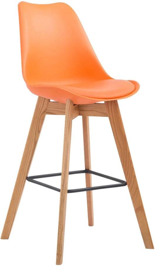 Originele Barkruk Gezellige Stijl Moderne Look Fluweel Optie en Eikenhout Onderstel