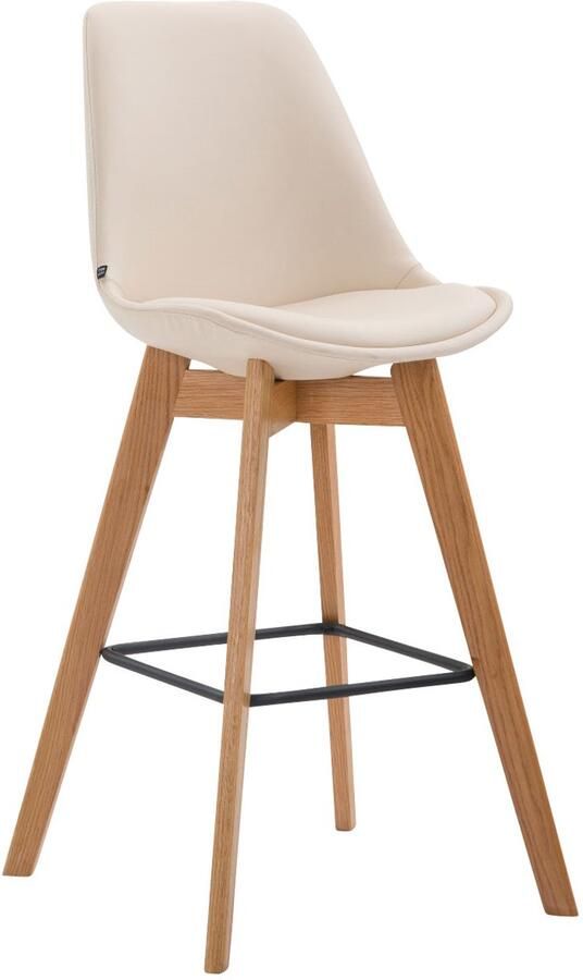 Originele Comfortabele Barkruk Barstoel Modern Design met Eikenhout Onderstel