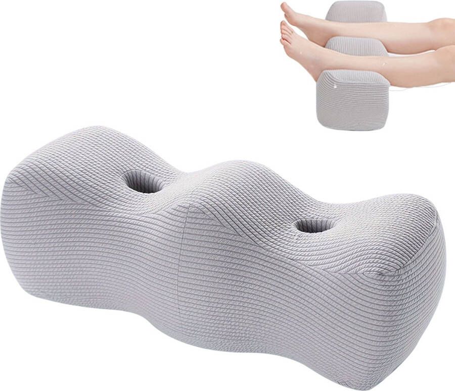 Orthopedisch Kniekussen Voor In Bed Zijslaapkussen Beenkussen Volwassenen Orthopedisch Kniekussen Grijs