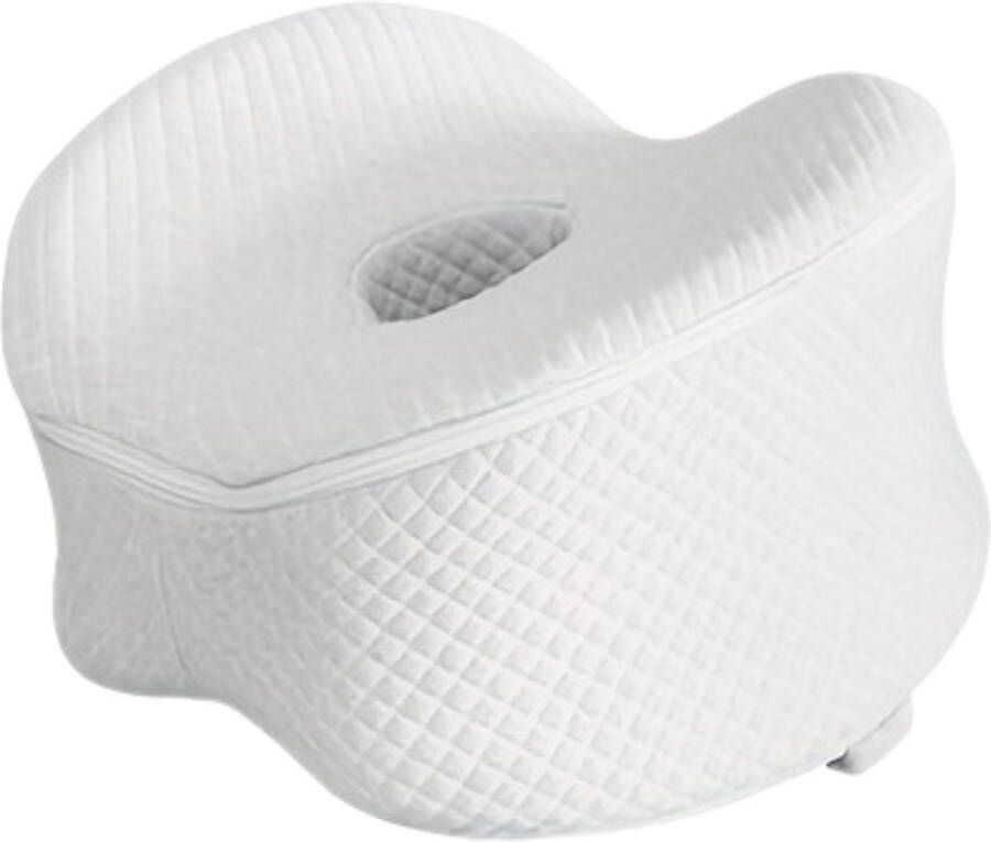 Orthopedisch Kniekussen Voor In Bed Zijslaapkussen Beenkussen Volwassenen Orthopedisch Kniekussen Wit