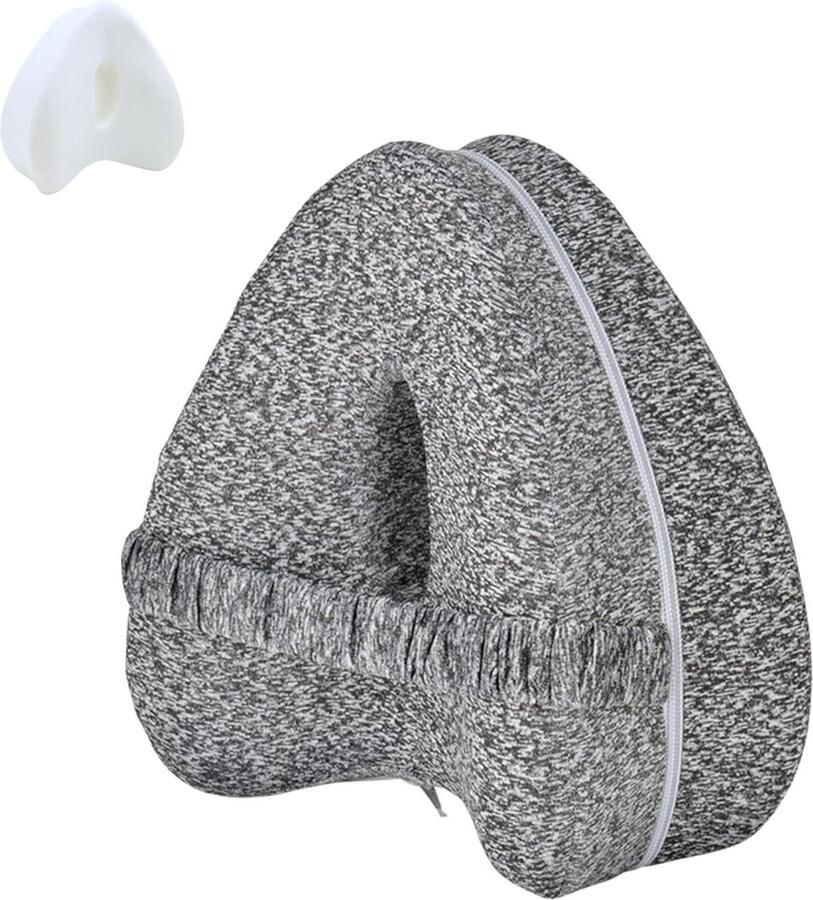 Orthopedisch Kussen voor Benen en Knieën Zijslapers Traagschuim Beenkussen Ergonomisch Kniekussens voor Rugpijn Heup Ischias Gewrichten. Kniekussen voor in bed