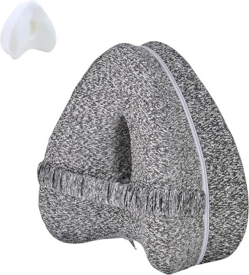 Orthopedisch Kussen voor Benen en Knieën Zijslapers Traagschuim Beenkussen Ergonomisch Kniekussens voor Rugpijn Heup Ischias Gewrichten. Kniekussen voor in bed