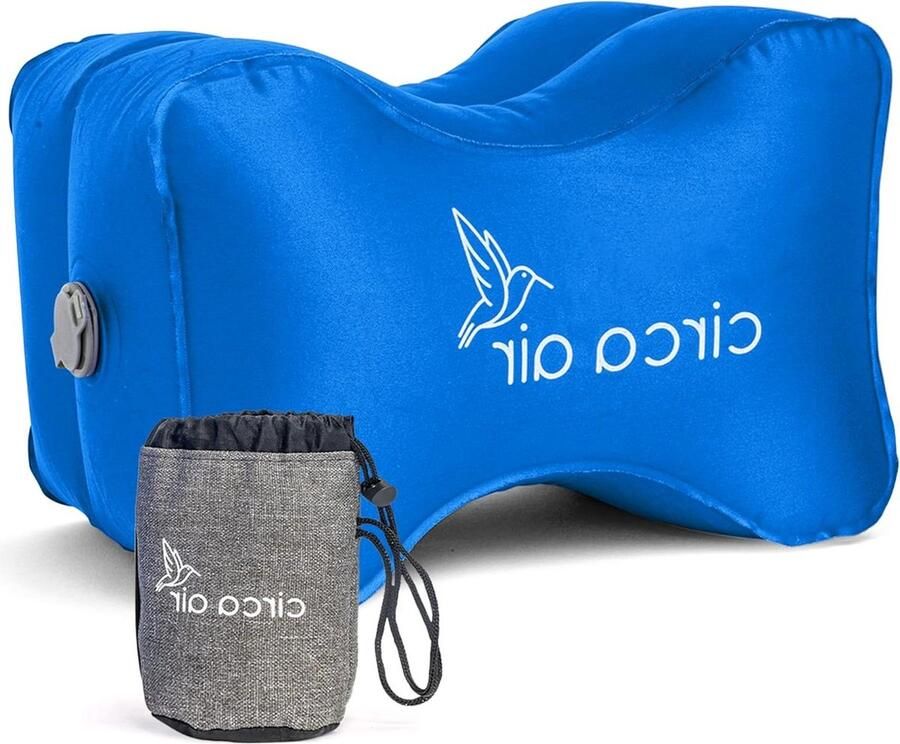 Orthopedisch opblaasbaar kniekussen voor zijslapers verlicht ischias rugpijn beenpijn perfect voor rustgevende slaap Kniekussen voor in bed