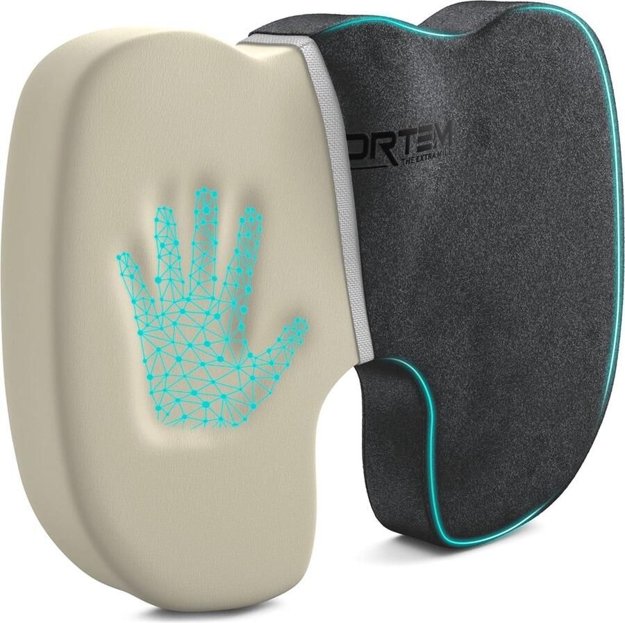 Orthopedisch Stoelkussen voor Bureaustoel en Auto Traagschuim Zitkussen voor Pijnverlichting en Comfort