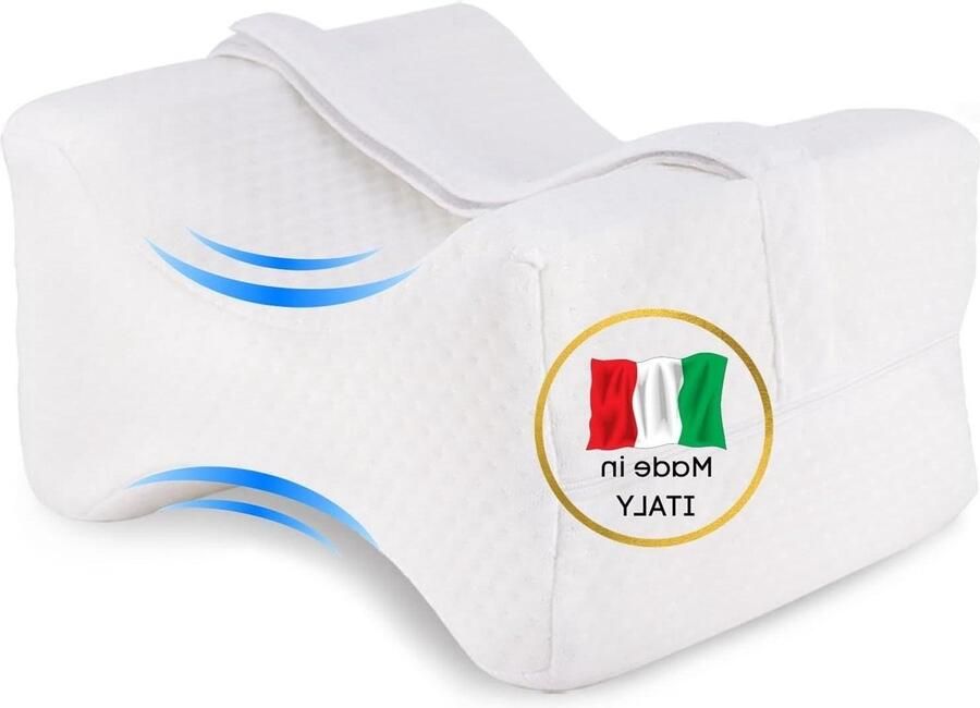 Orthopedisch traagschuim kniekussen slaap nekpijn rugpijn voeten zwangerschap ischias ergonomisch bed ondersteuning