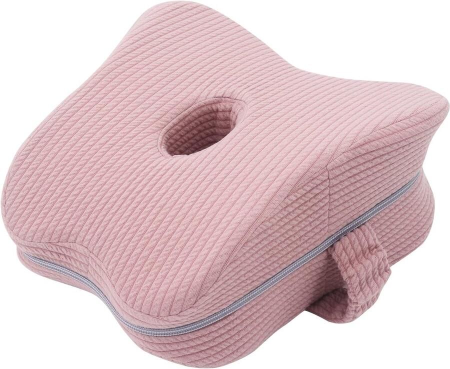 Orthopedisch traagschuim kniekussen voor heuppijn ischias beenpijn kniepijn zwangerschap met bed voor zijslapers Kniekussen voor in bed