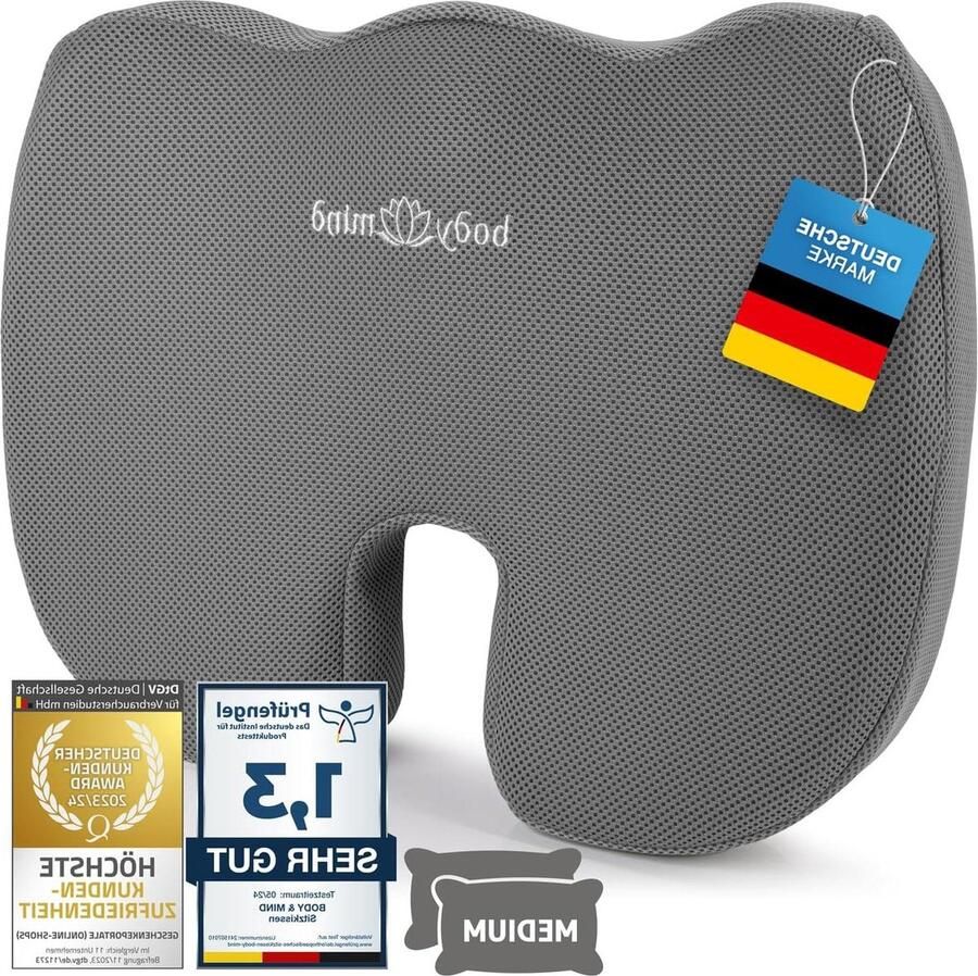 Orthopedisch Wigkussen Ergonomisch zitkussen voor stoel Vermindert stuit- en wervelkolompijn wigkussen