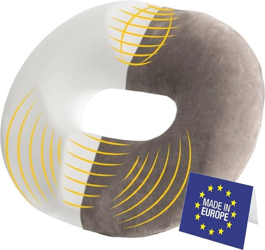 Orthopedisch Zitkussen voor Aambeien en Stuitbeen Ontlasting Comfortabel en Verzachtend Donutkussen